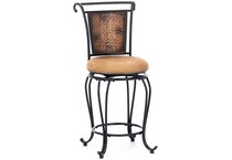 hils brown bar stool   