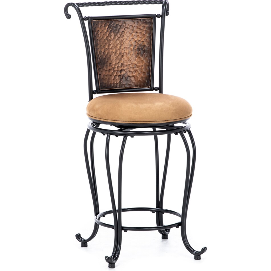 hils brown bar stool   
