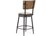 hils brown bar stool   
