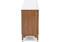 hils brown buffet server sideboard   
