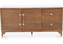 hils brown buffet server sideboard   