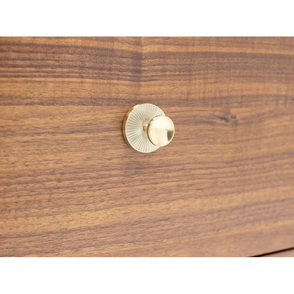 hils brown buffet server sideboard   