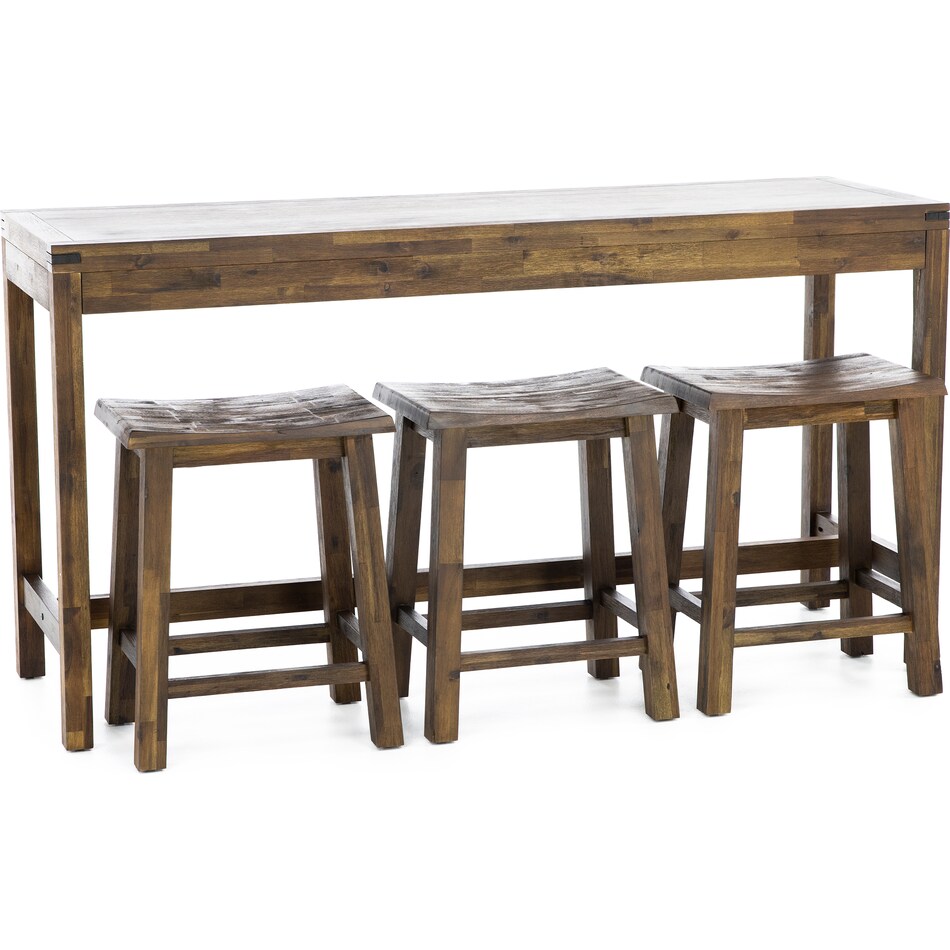hils brown sofa table   