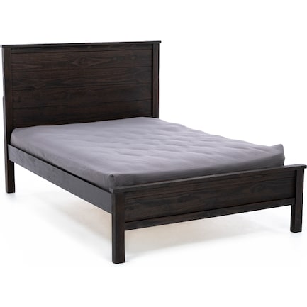 Highlands Twin Panel Bed, Espresso