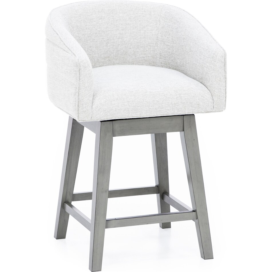 hils grey   oatmeal inch & over bar seat stool   