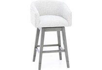 hils grey   oatmeal inch & over bar seat stool   