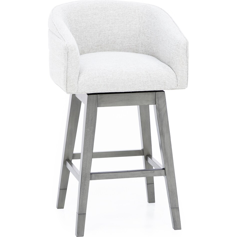 hils grey   oatmeal inch & over bar seat stool   