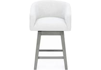 hils grey   oatmeal inch & over bar seat stool   