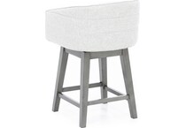 hils grey   oatmeal inch & over bar seat stool   