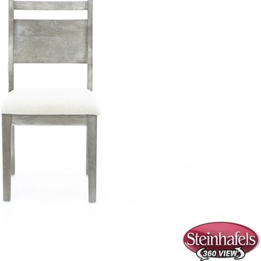 Last One! Kirkwood Set of Two Upholstered Side Chair, Grey