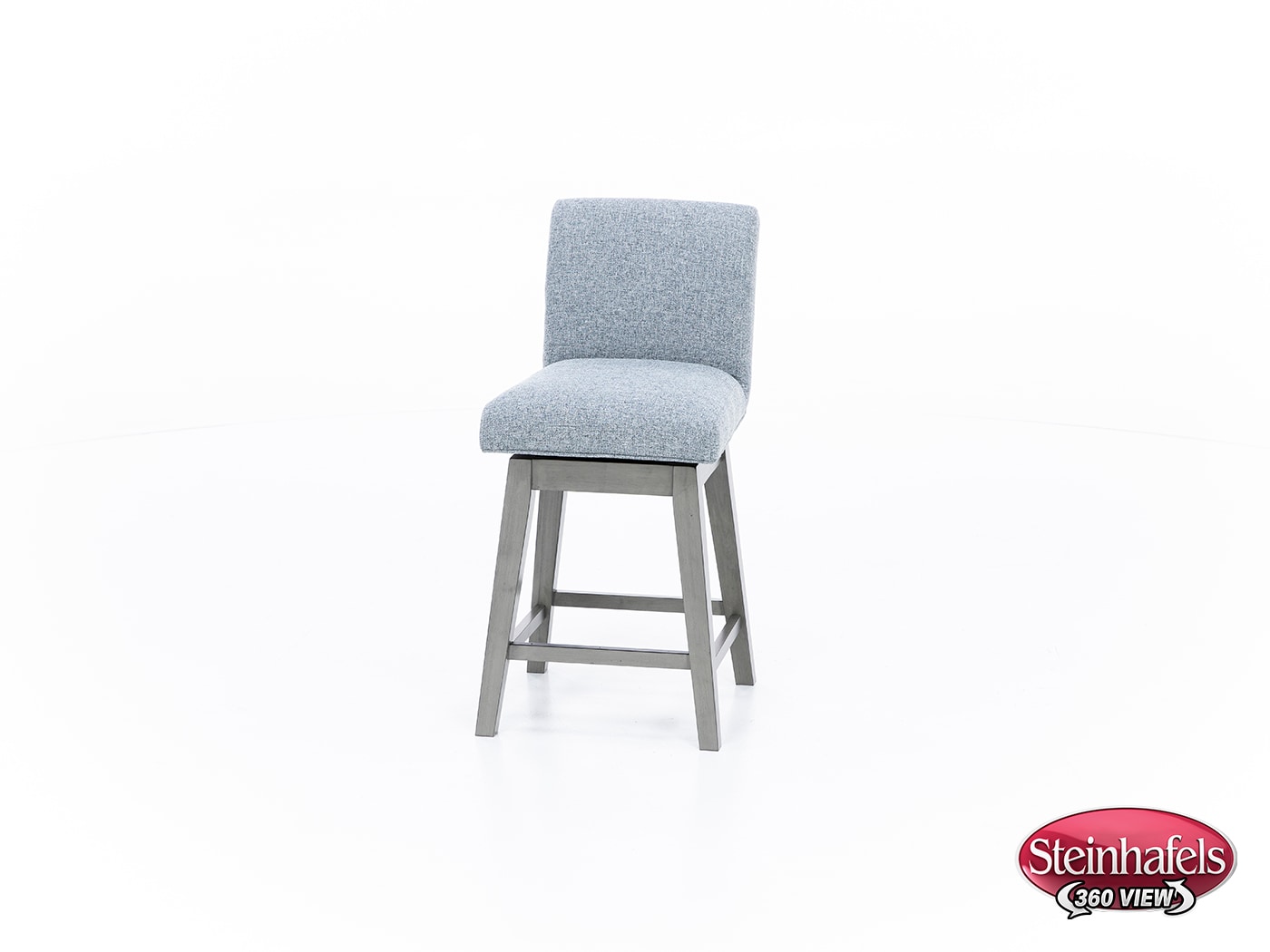 hils grey inch & over bar seat stool  image   