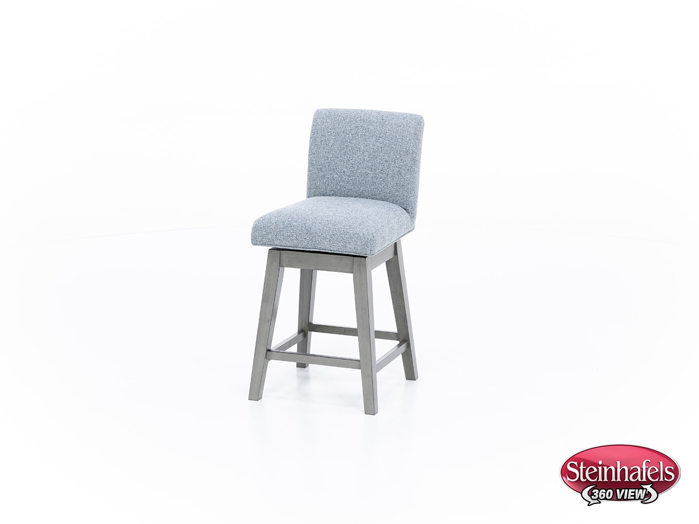 hils grey inch & over bar seat stool  image   