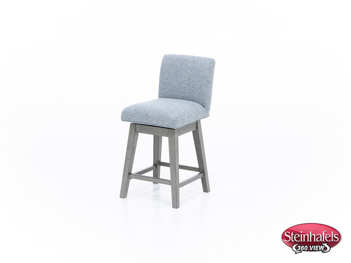 hils grey inch & over bar seat stool  image   