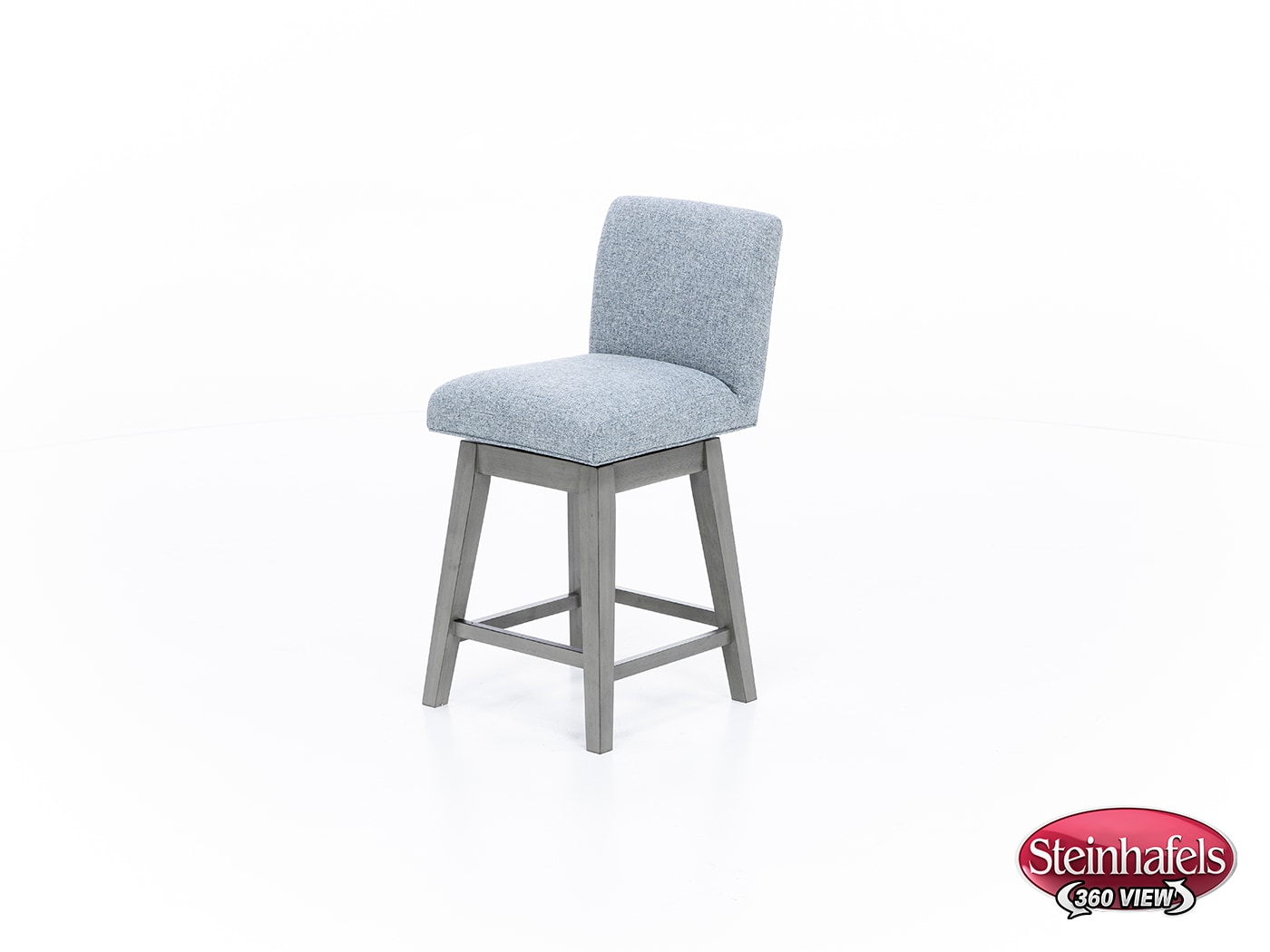 hils grey inch & over bar seat stool  image   