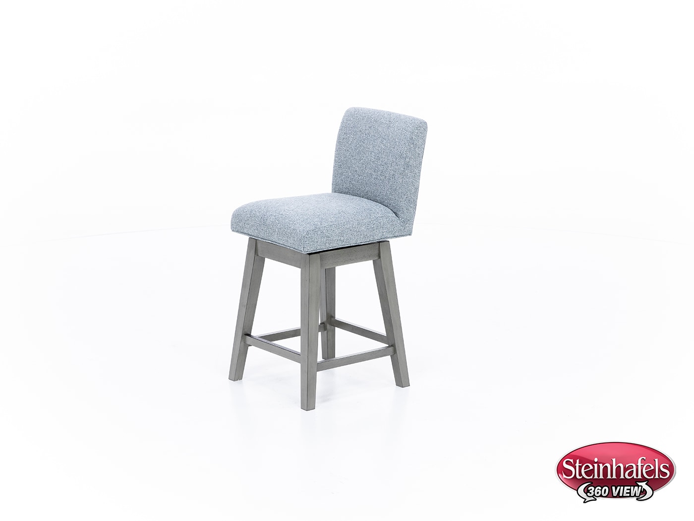 hils grey inch & over bar seat stool  image   