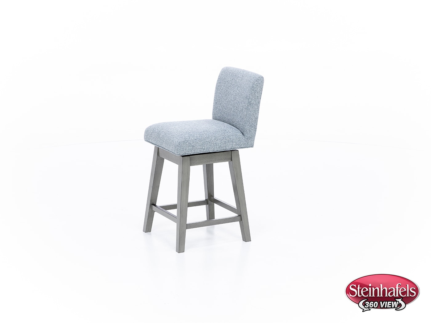 hils grey inch & over bar seat stool  image   