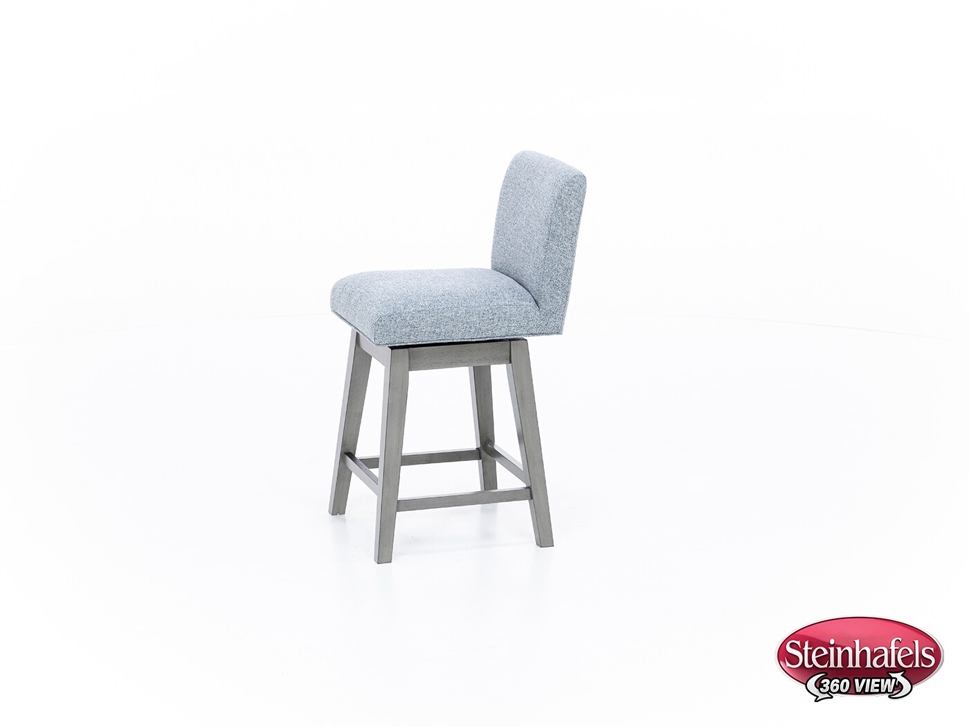 hils grey inch & over bar seat stool  image   