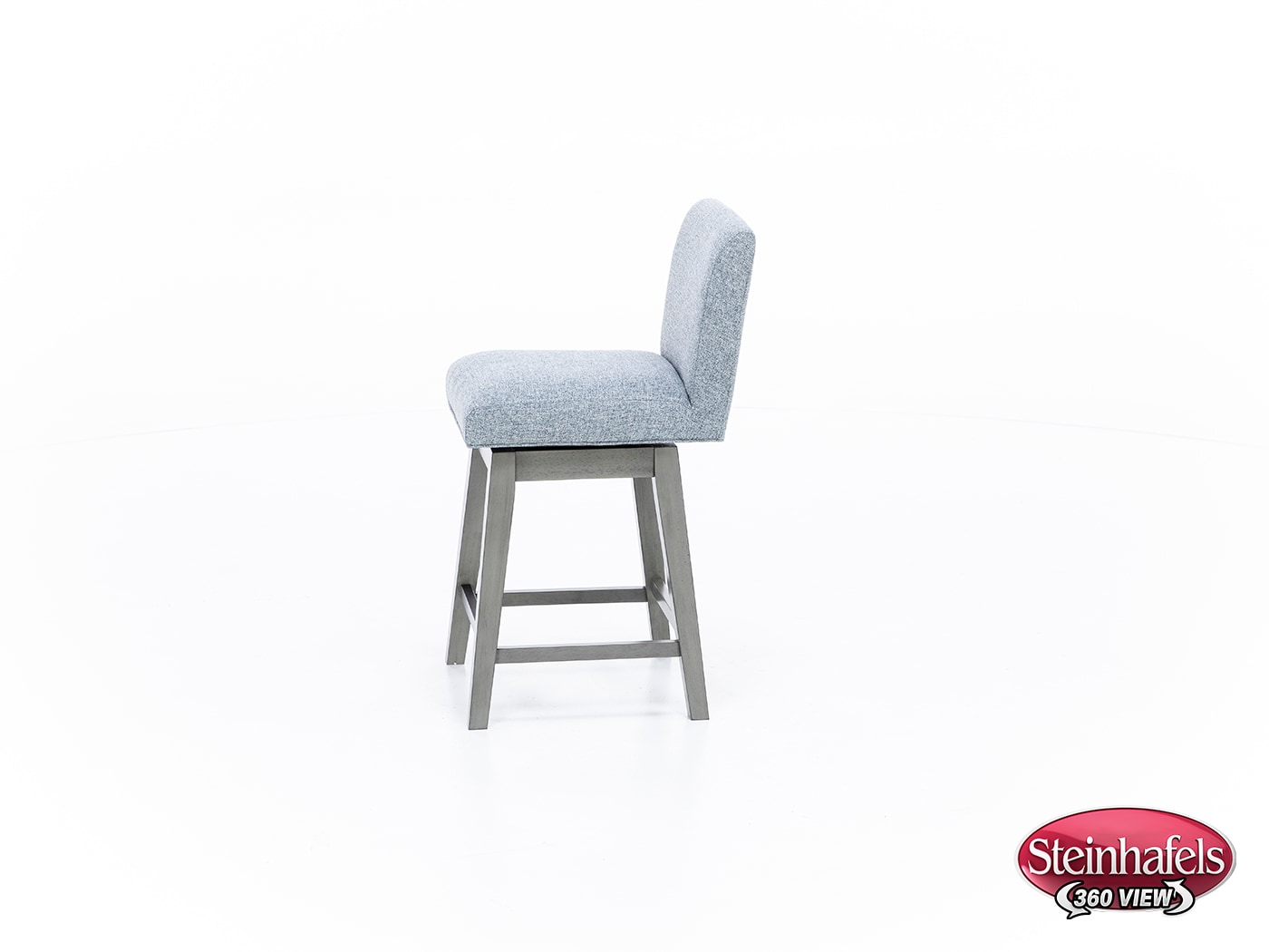 hils grey inch & over bar seat stool  image   