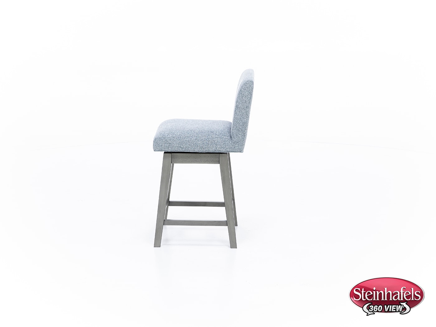 hils grey inch & over bar seat stool  image   