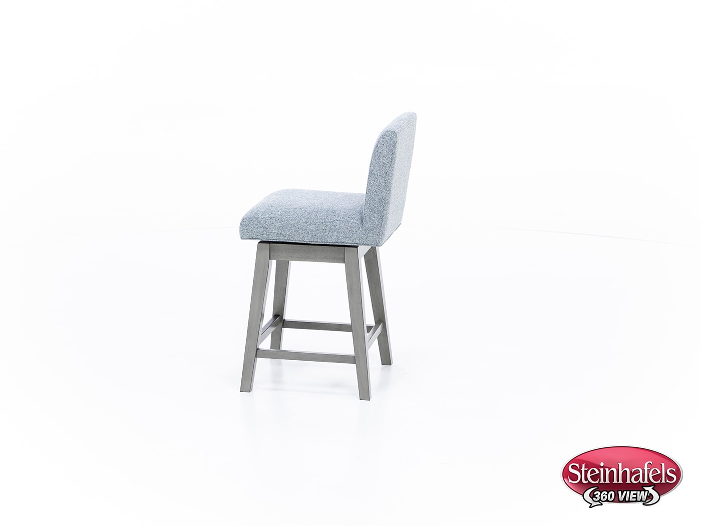 hils grey inch & over bar seat stool  image   