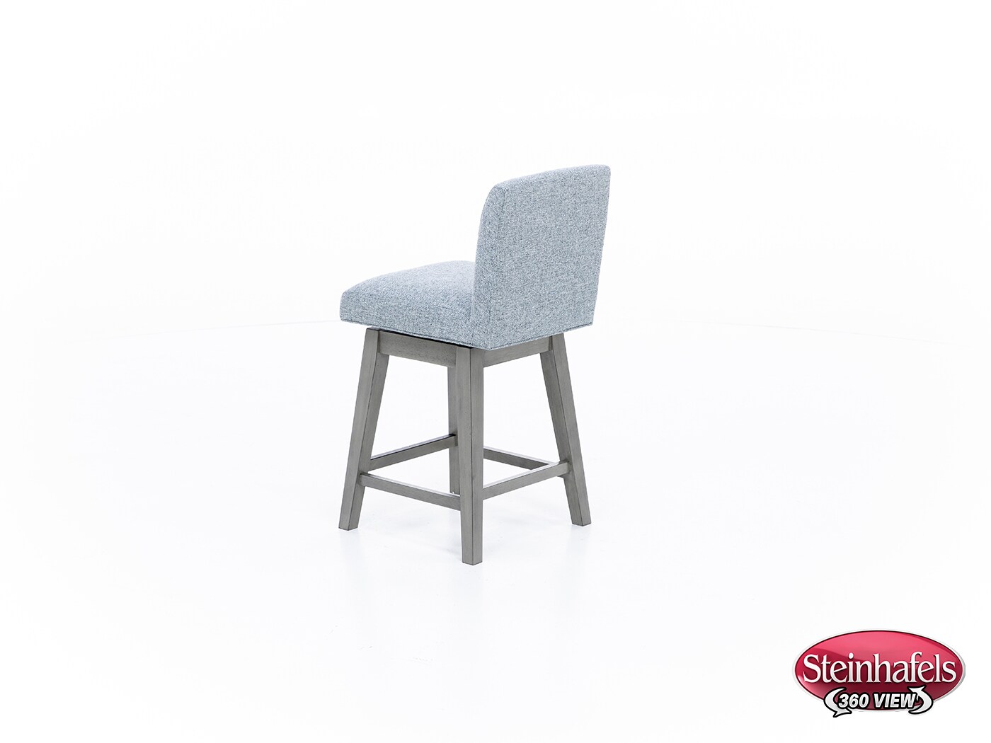 hils grey inch & over bar seat stool  image   