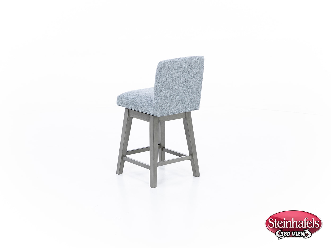 hils grey inch & over bar seat stool  image   