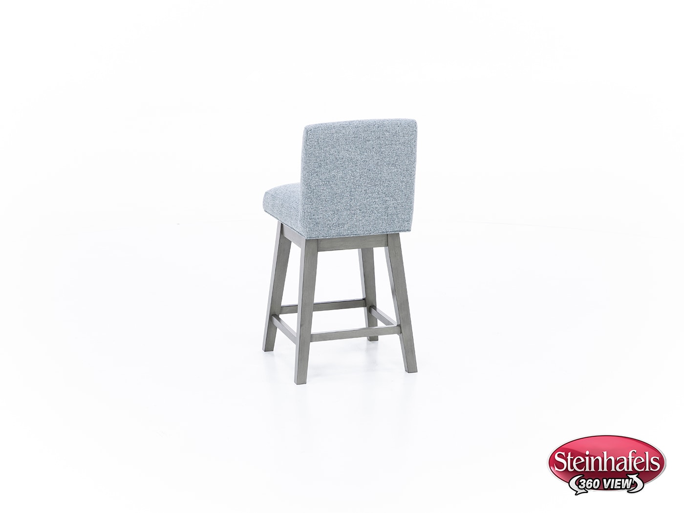 hils grey inch & over bar seat stool  image   