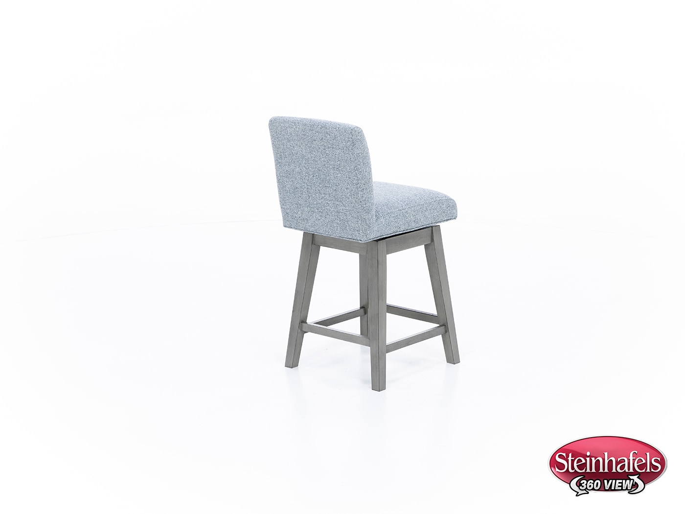 hils grey inch & over bar seat stool  image   