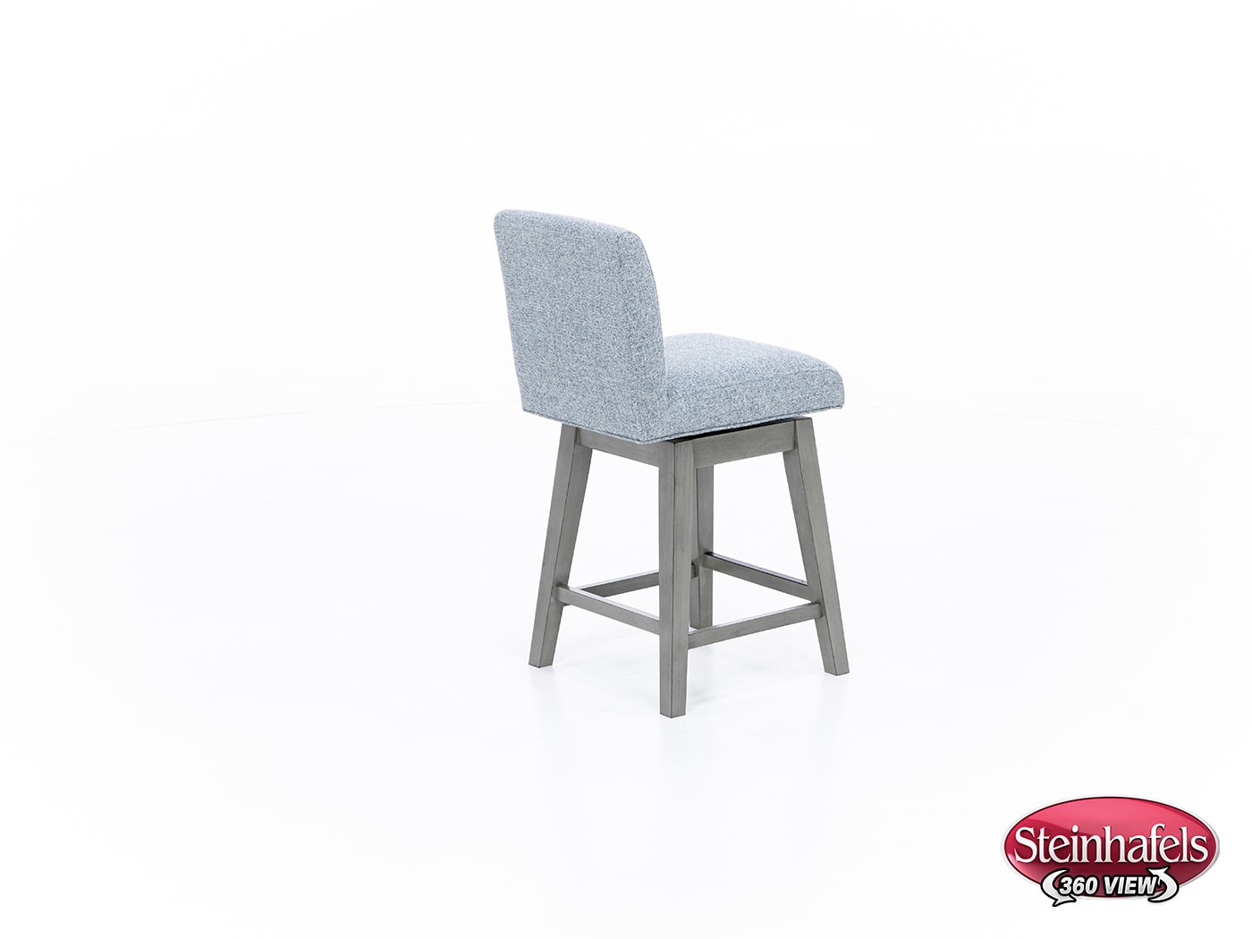 hils grey inch & over bar seat stool  image   