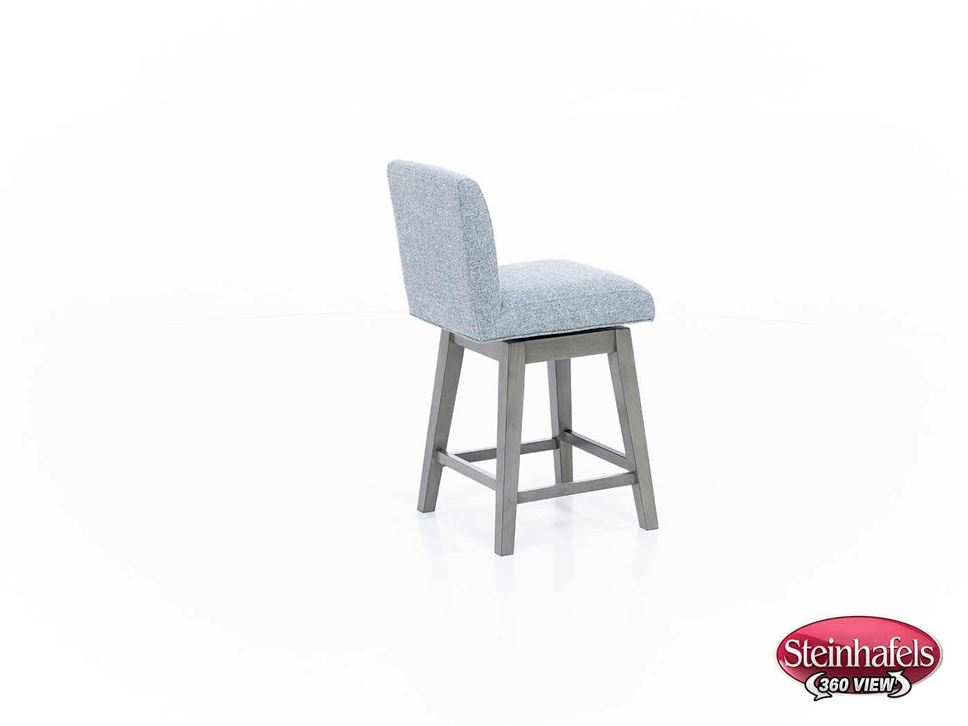 hils grey inch & over bar seat stool  image   