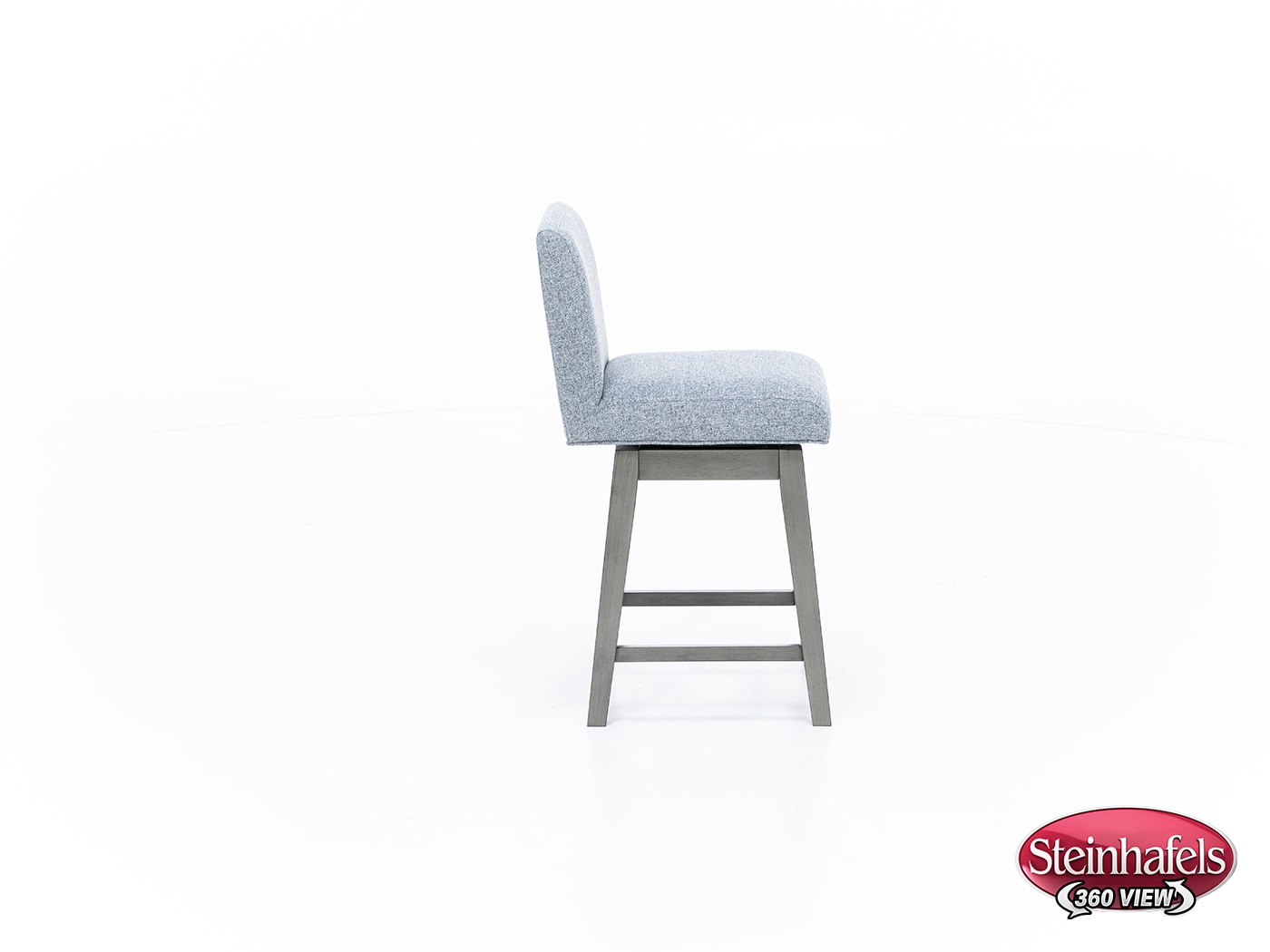 hils grey inch & over bar seat stool  image   