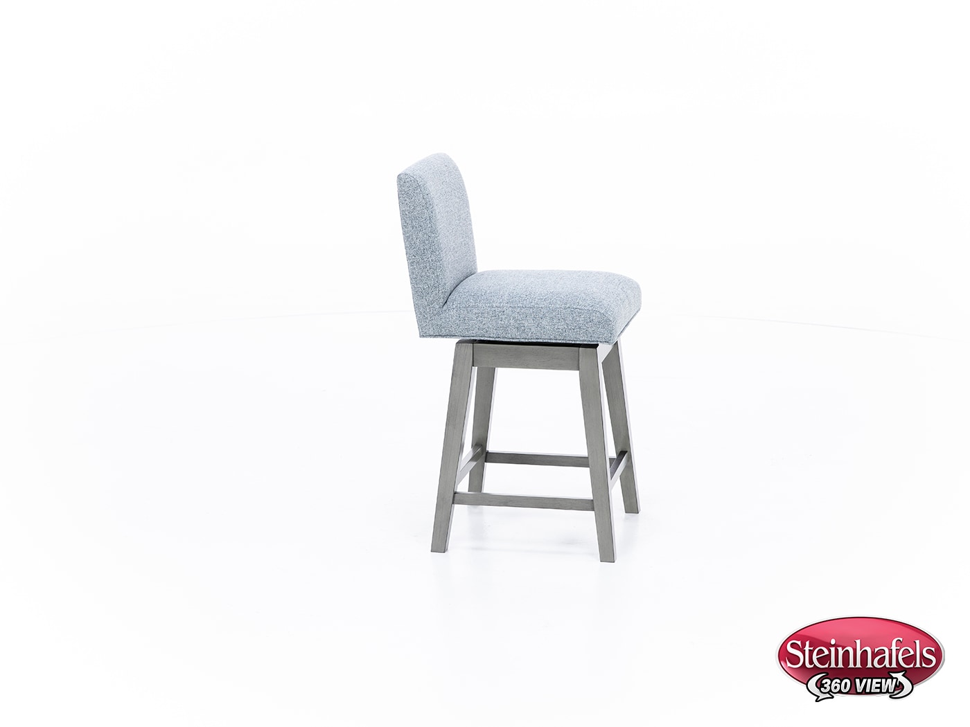 hils grey inch & over bar seat stool  image   