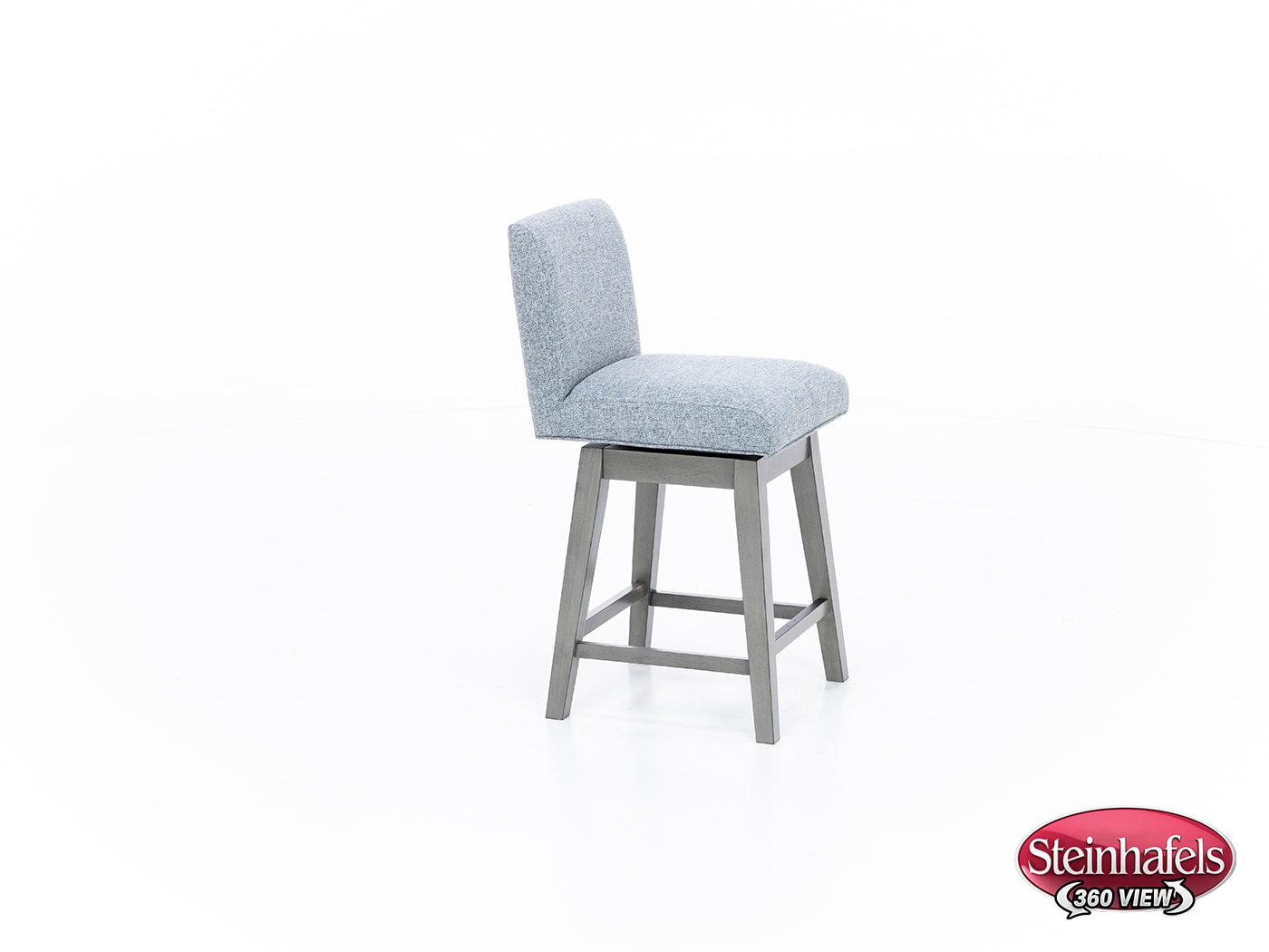 hils grey inch & over bar seat stool  image   