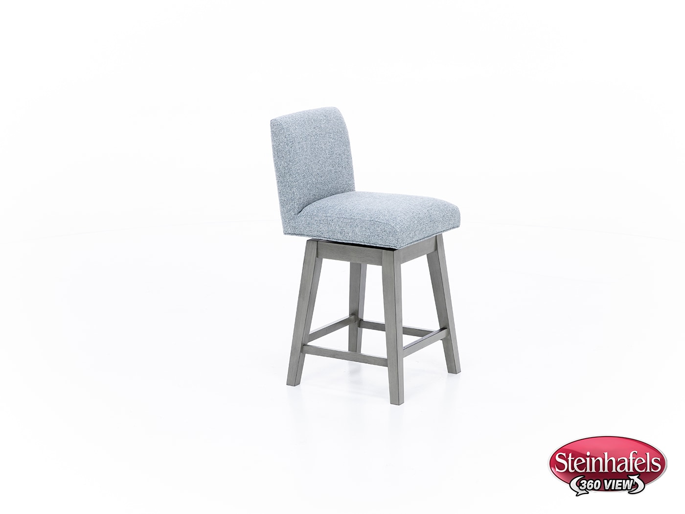 hils grey inch & over bar seat stool  image   