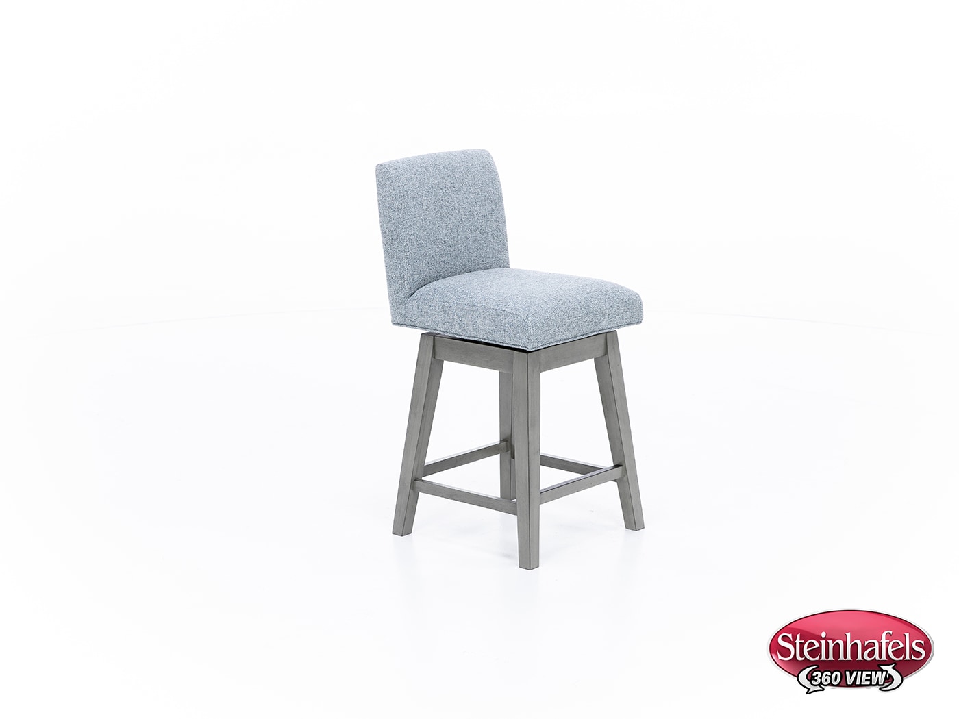 hils grey inch & over bar seat stool  image   