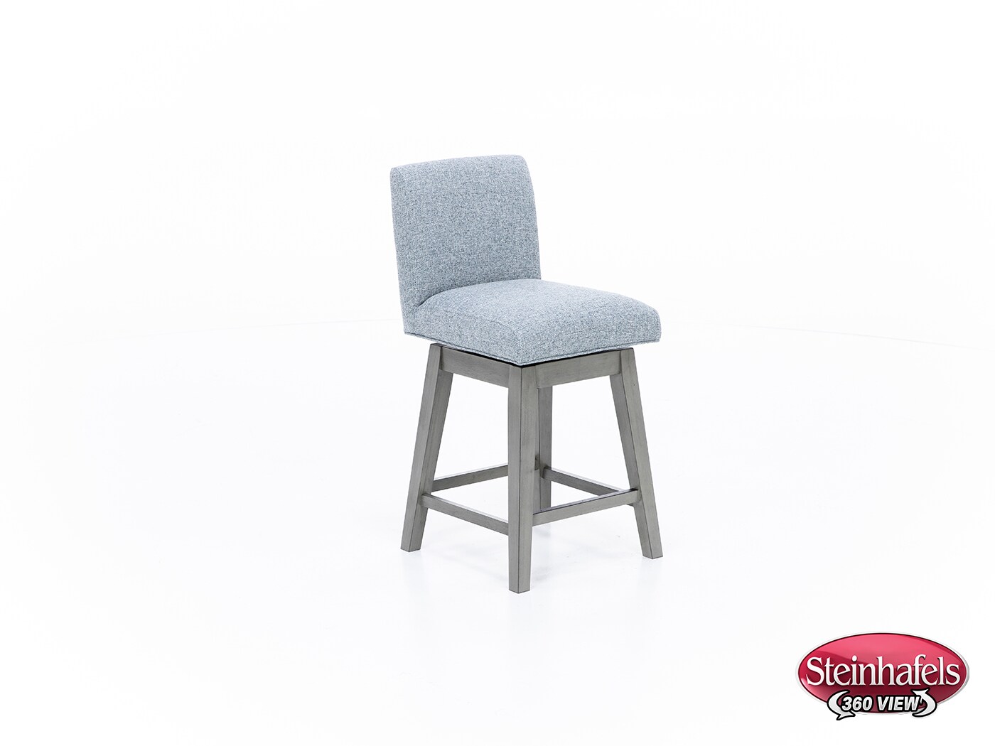 hils grey inch & over bar seat stool  image   