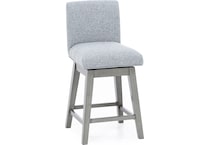 hils grey inch & over bar seat stool   