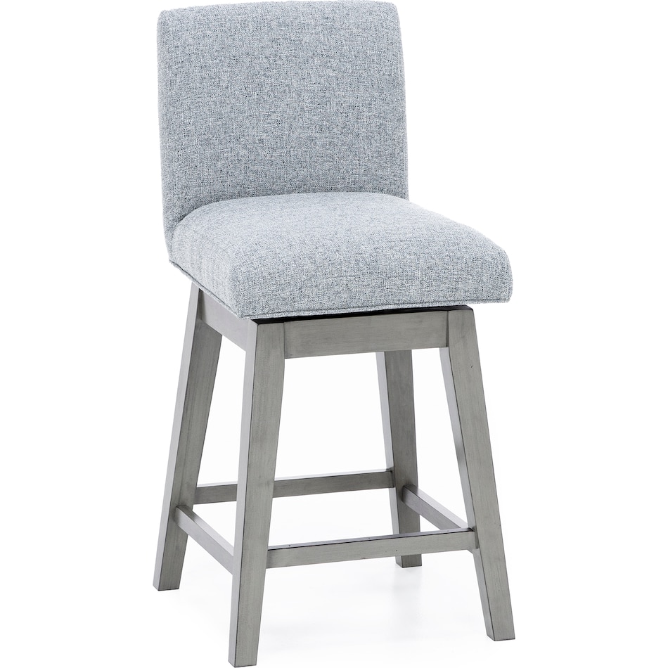 hils grey inch & over bar seat stool   