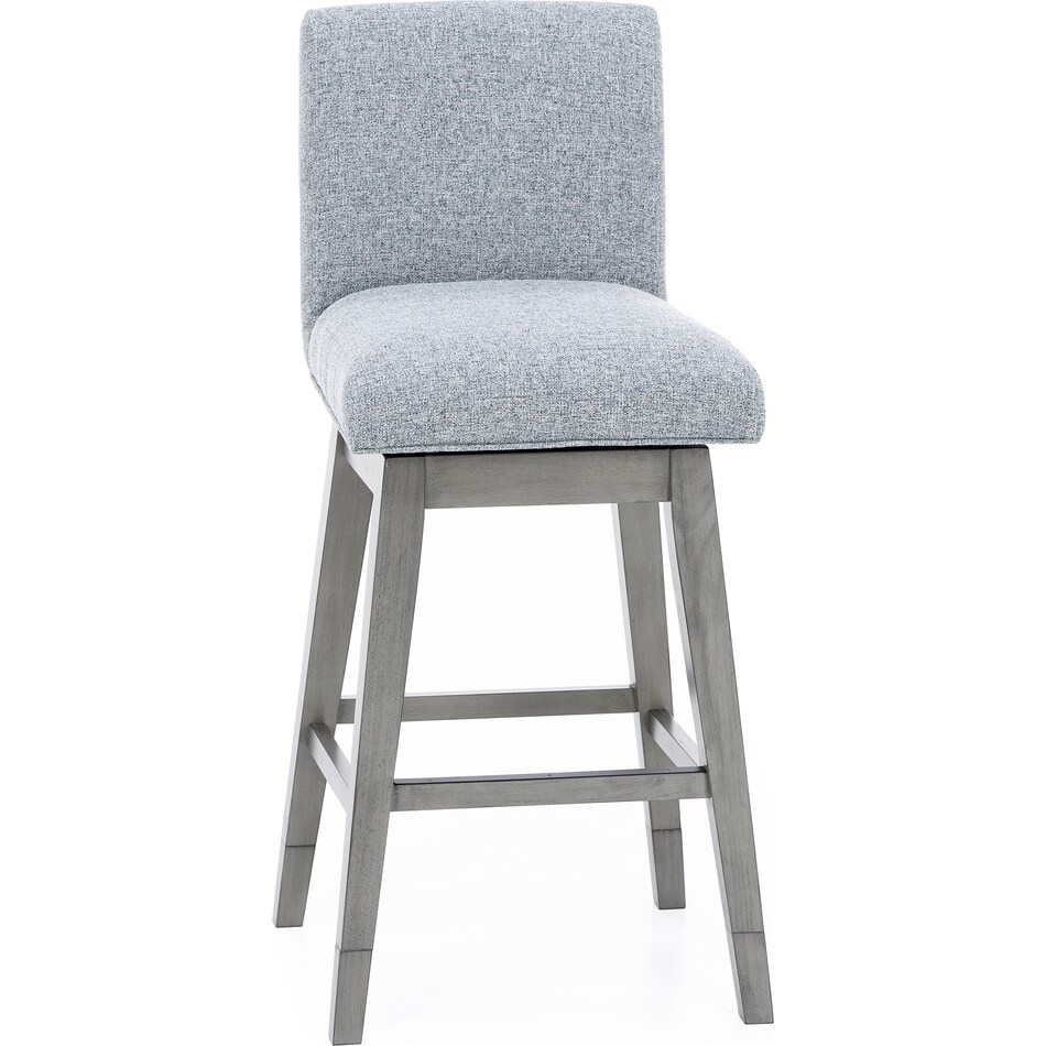 hils grey inch & over bar seat stool   