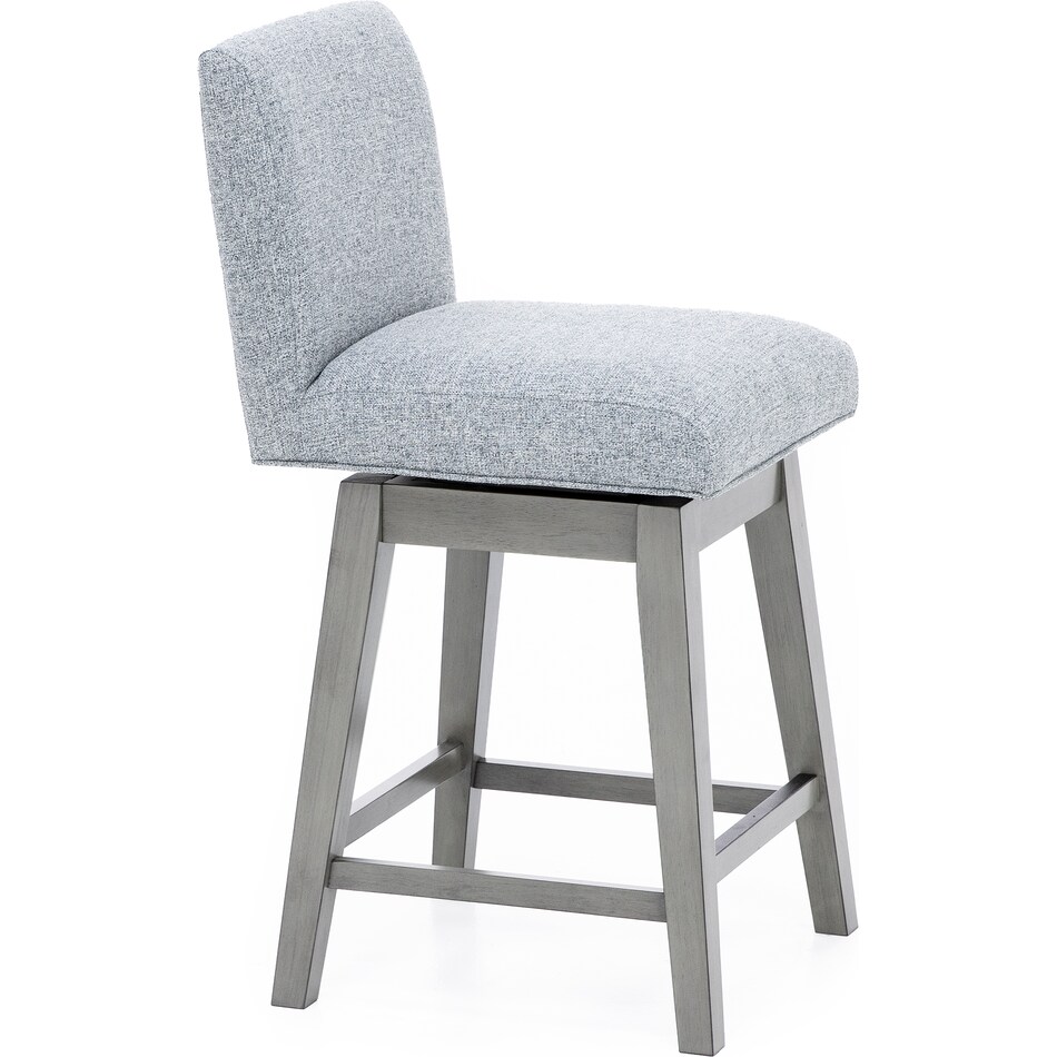 hils grey inch & over bar seat stool   