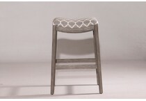 hils grey inch & over bar seat stool   