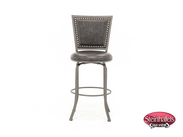 hils grey bar stool  image   