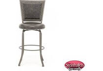 hils grey bar stool  image   