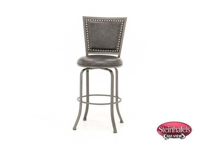 hils grey bar stool  image   