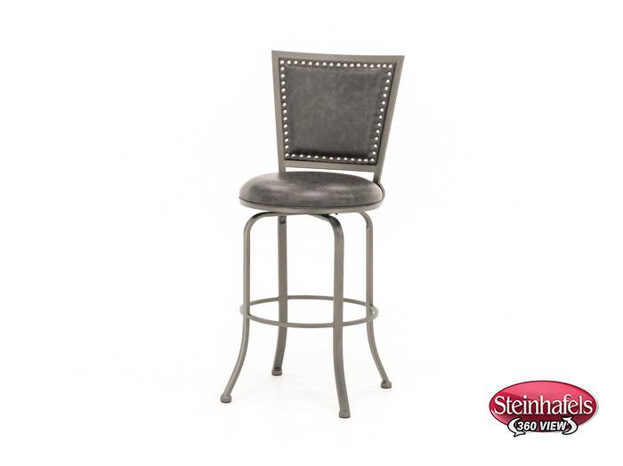 hils grey bar stool  image   
