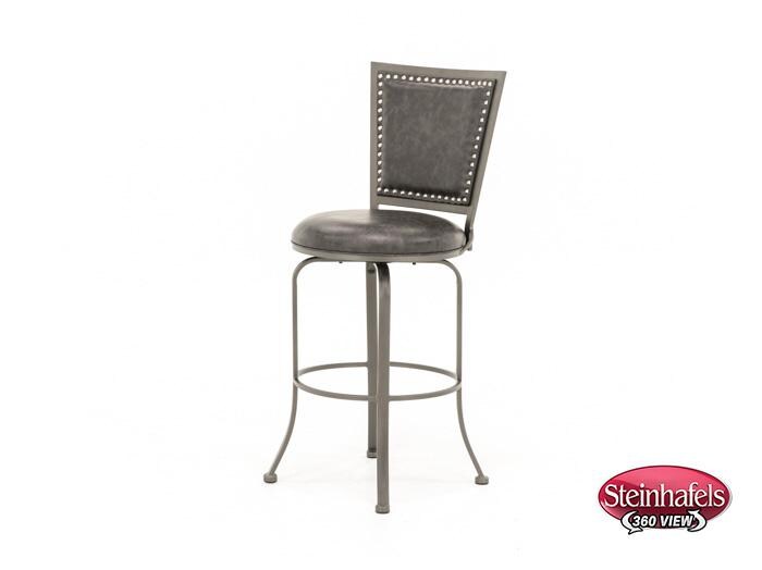 hils grey bar stool  image   