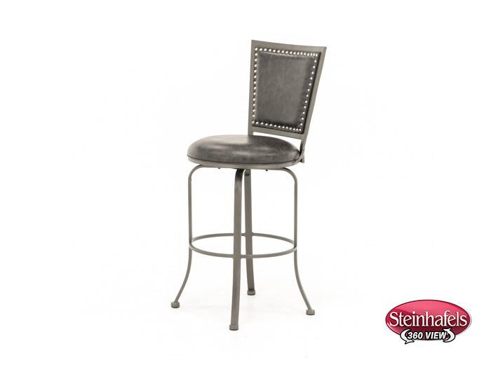 hils grey bar stool  image   