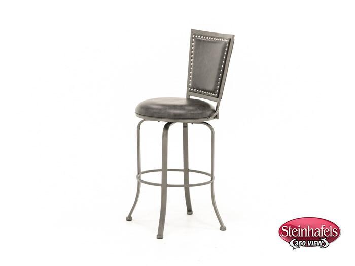 hils grey bar stool  image   