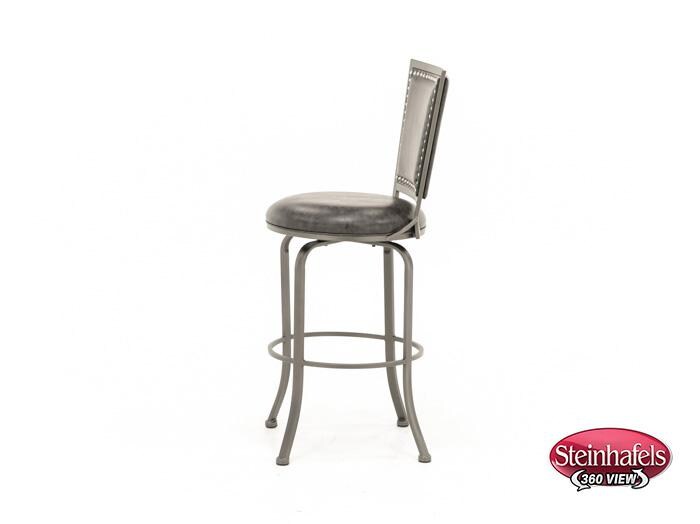hils grey bar stool  image   