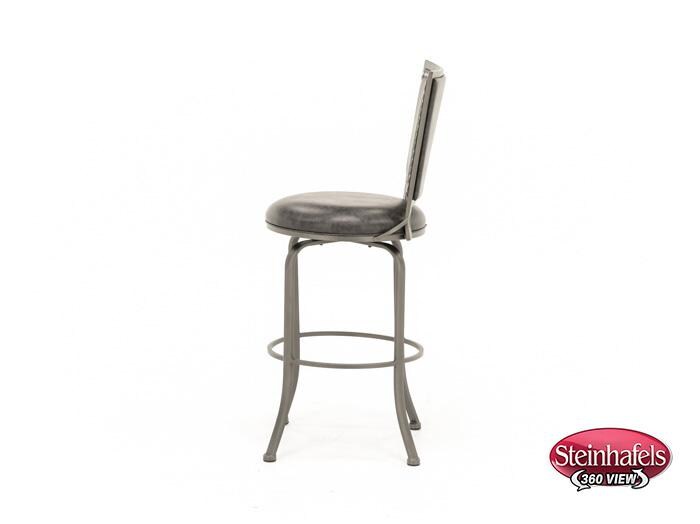 hils grey bar stool  image   